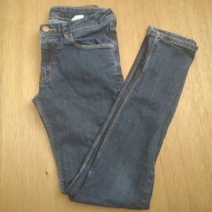 & Brand Medium Wash Blue Skinny Jeans